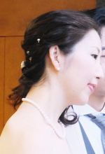 花嫁ヘアースタイルゆるまとめ