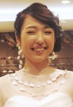 花嫁前髪お洒落アレンジ