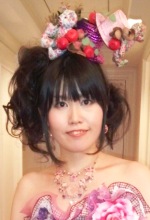 花嫁キュート帽ヘアー