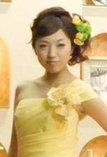ブライダルヘアスタイルサイドカール