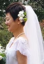 ショートヘア花嫁