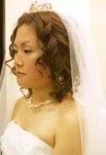 クルクル巻きヘアークラウン