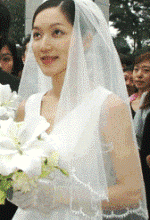 結婚式ベール写真