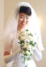 花嫁ポーズ