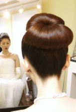 ダブルロールヘアー