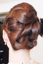 束感カール挙式ヘアスタイル