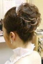 カール動きのあるヘアー
