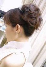 花嫁カールフンワリヘアー