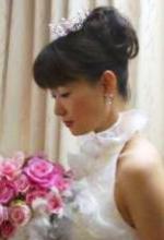 花嫁クラウンアップカール