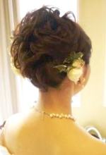 結婚式カールアップ自然