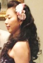 ロングヘアー巻き髪ダウン
