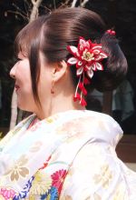 白無垢ヘア蘭