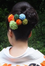 お着物ヘア和髪