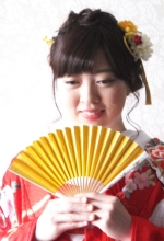 色内掛けヘアメイク