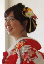 色内掛けヘアメイク撮影