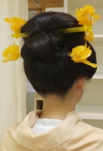 結婚式日本髪地毛