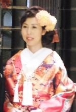ダリアのヘッドパーツ着物