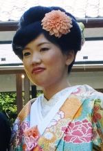 地毛で新日本髪