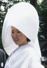 神前式花嫁綿帽子