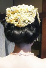 ヴィンテージ髪飾り花嫁