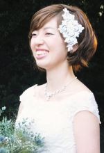 ブライダルショート花嫁
