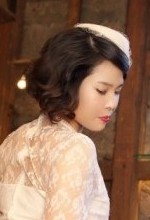 花嫁ボブヘア