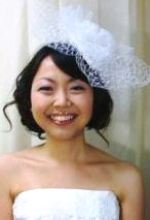 花嫁無造作ボブ