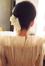 ウエディングヘアーショットアップ