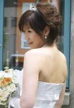 髪の毛ショート結婚式