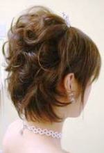 ショートアレンジヘアー挙式
