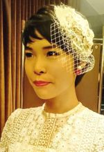 花嫁ショートヘア